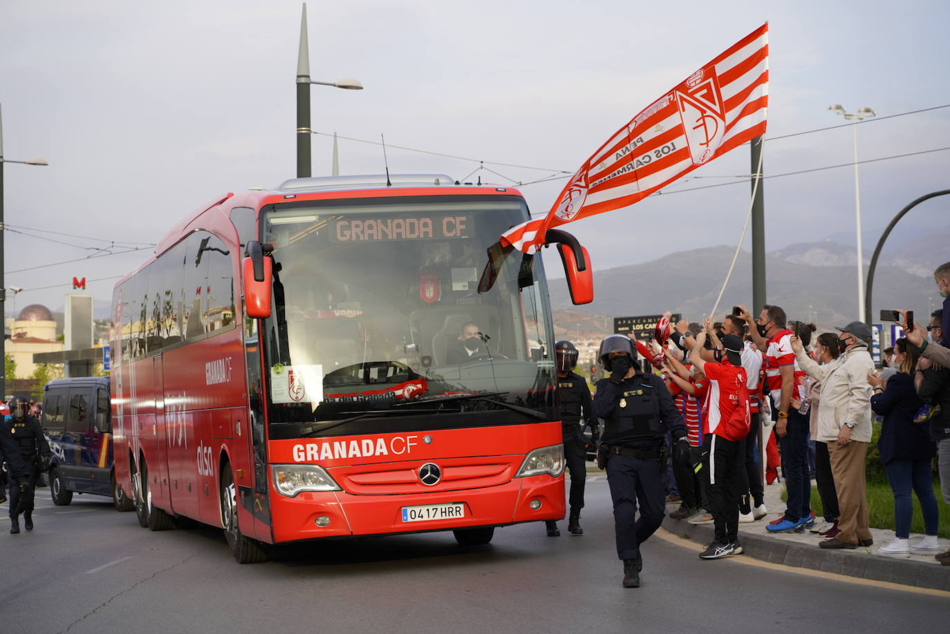 Fotos: El ambiente previo al Granada-Manchester United en el Nuevo Los Cármenes