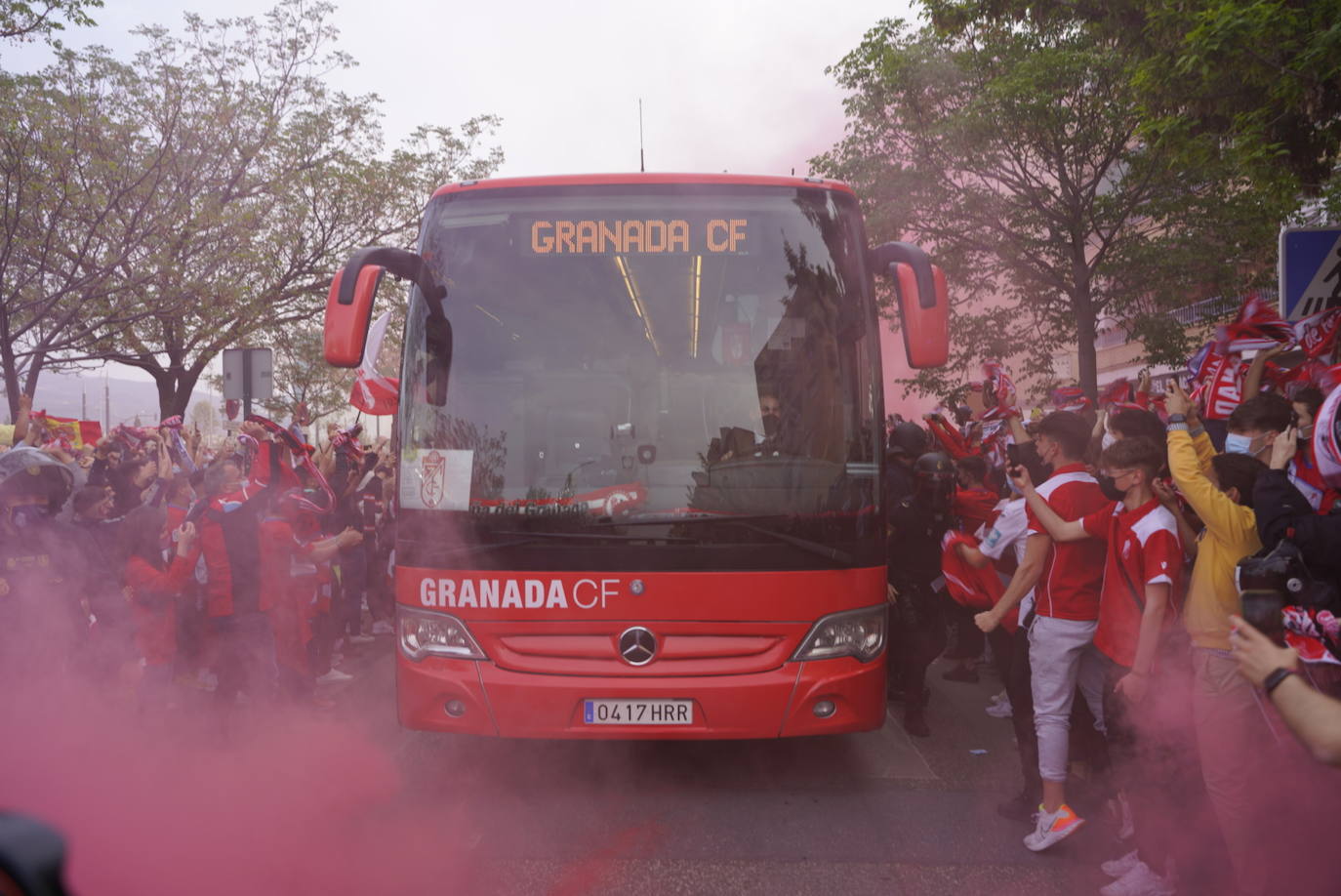 Fotos: El ambiente previo al Granada-Manchester United en el Nuevo Los Cármenes