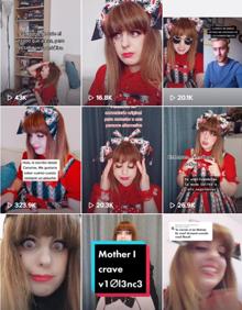 Imagen secundaria 2 - Capturas de vídeos en Tik Tok. 