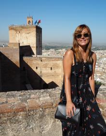 Imagen secundaria 2 - Imágenes de la visita de Carolin a Granada en 2018.