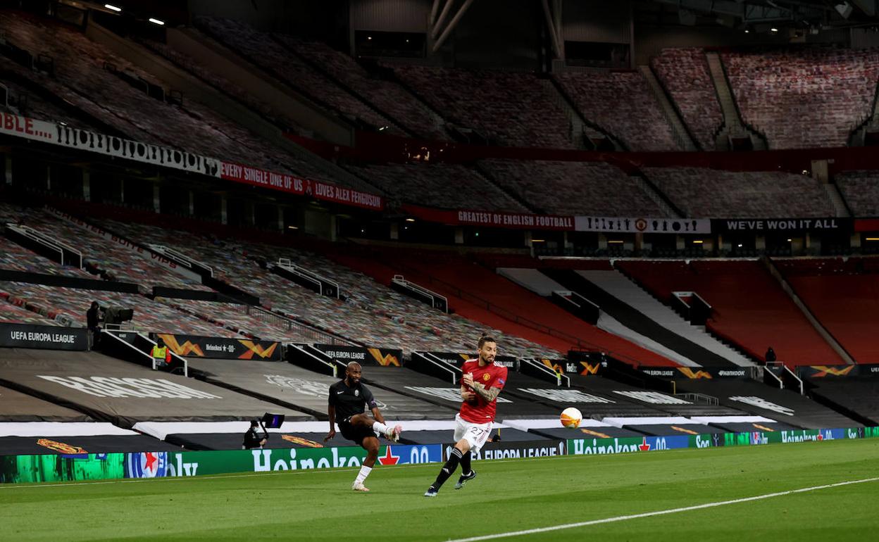 Foulquier centra en una acción ofensiva de la primera parte. 