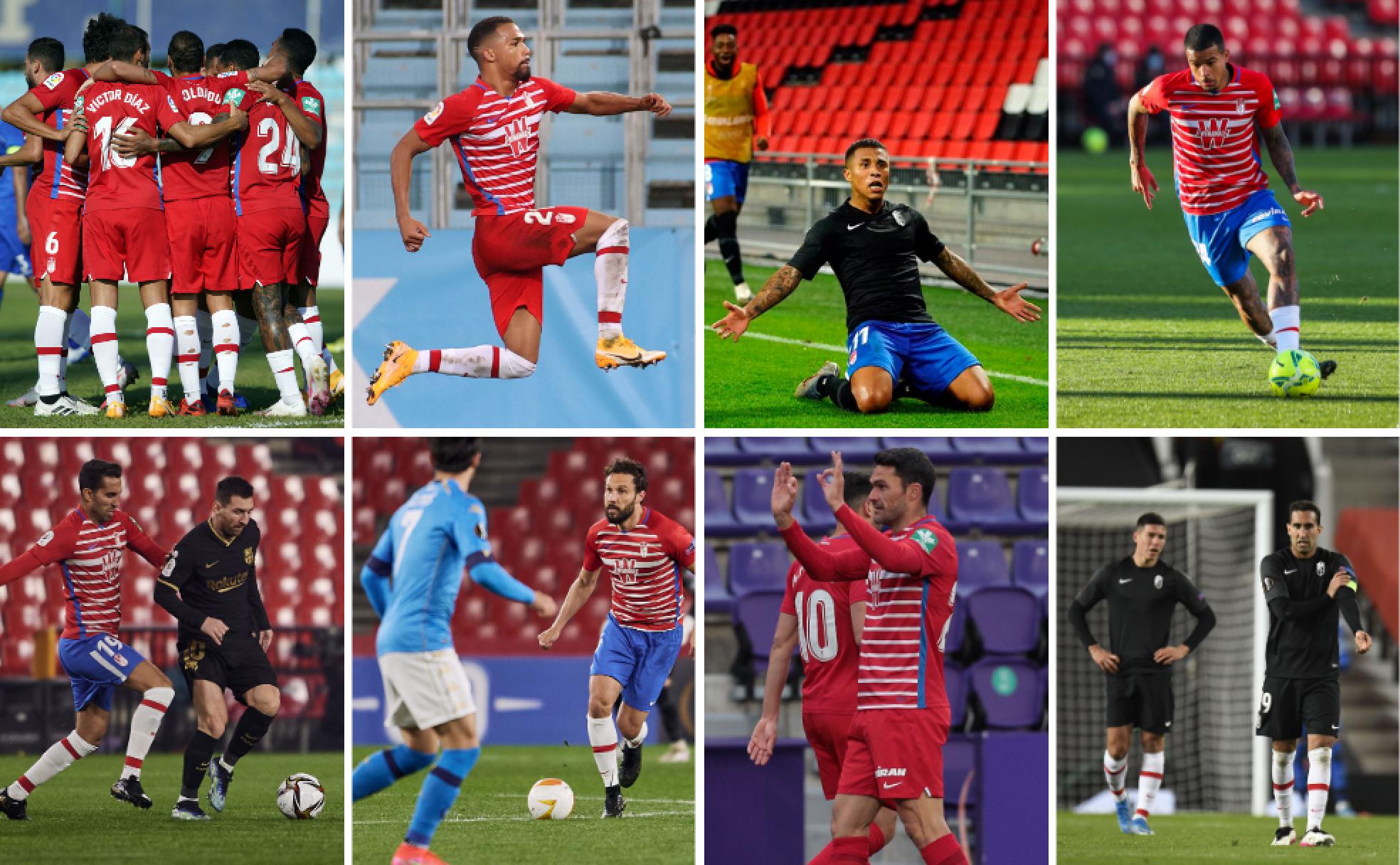 Los ocho grandes momentos de la temporada del Granada. 