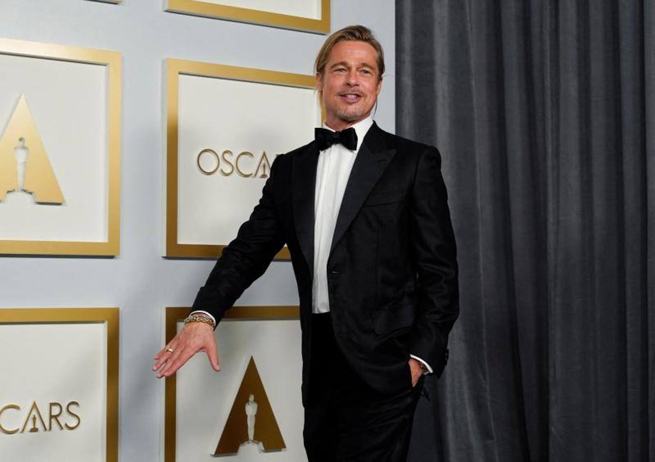 Brad Pitt fue uno de los presentadores de la gala. 