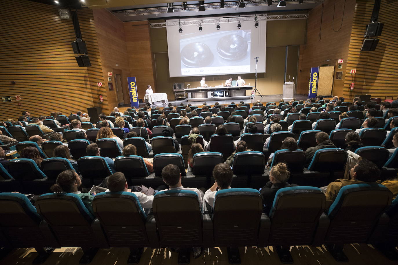Celebración de un congreso 'prepandemia' en el palacio granadino. 