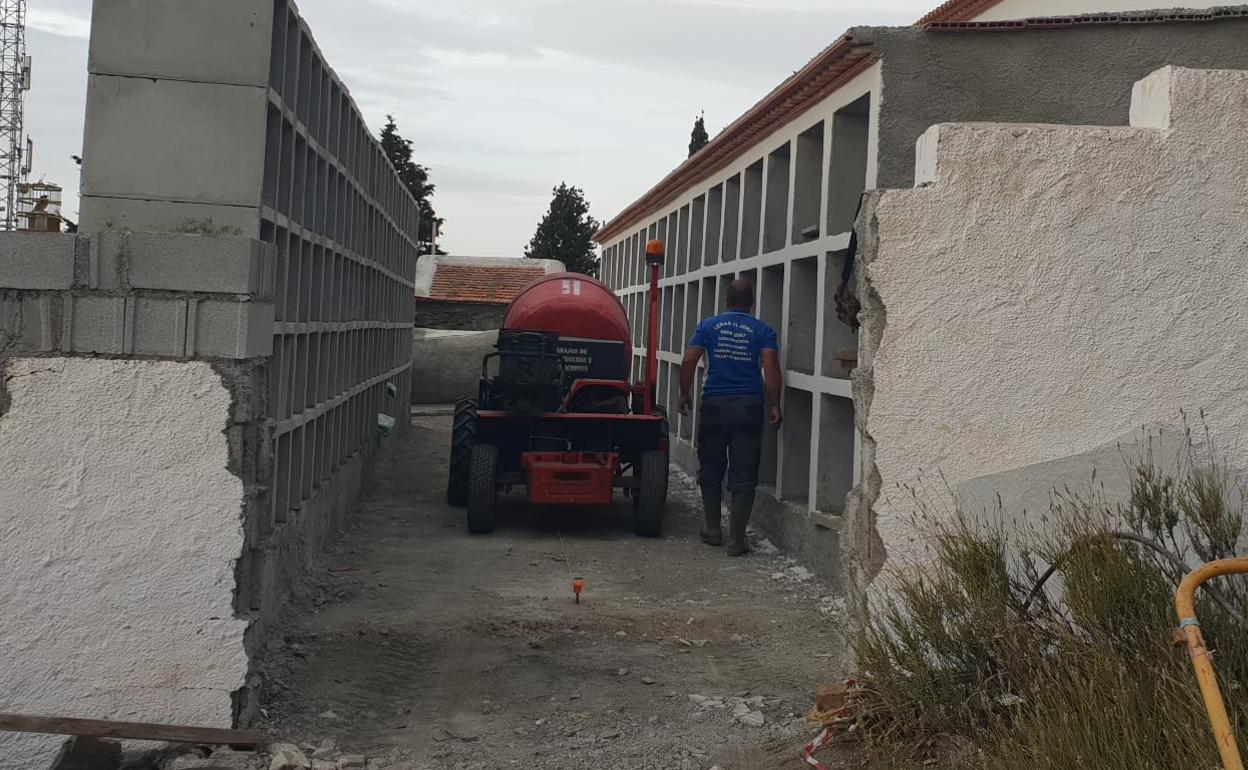 Provincia de Almería | Diputación ampliará los cementerios de Alhama, Canjáyar, Dalías, Gádor, María y Los Gallardos