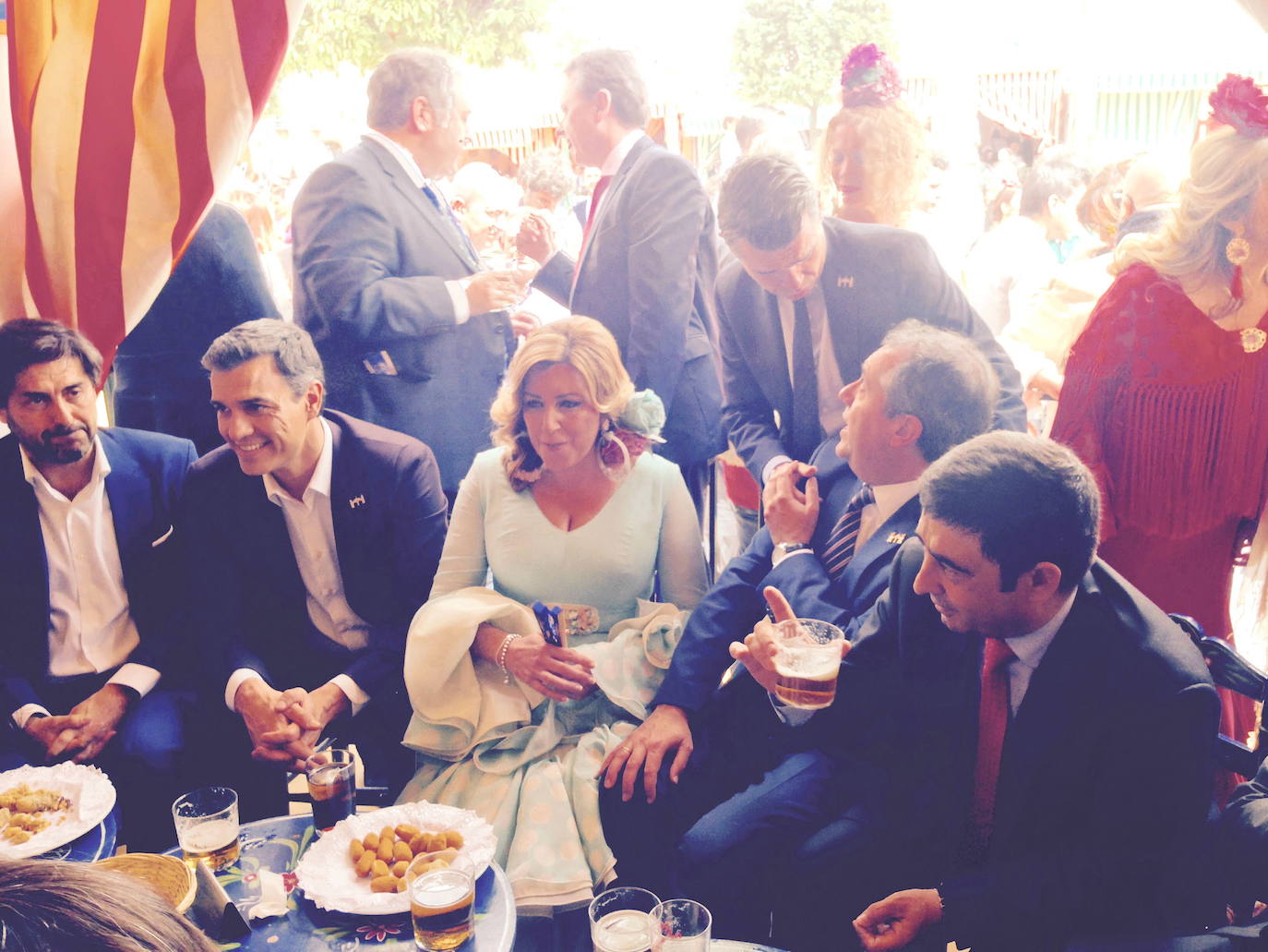 Susana Díaz, la ninfa Eco y Narciso