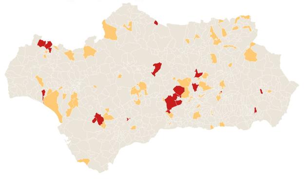 Consulta las restricciones que habrá a partir de mañana en cada municipio de Andalucía