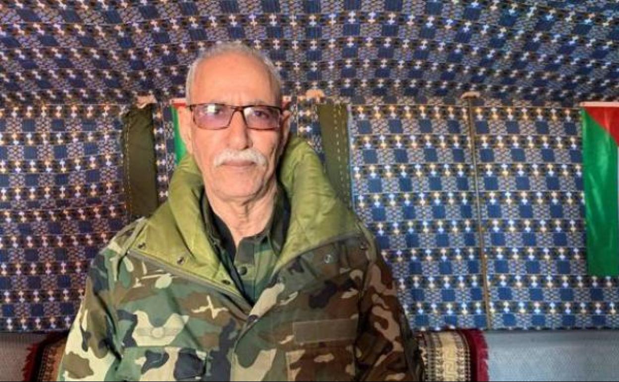 Brahum Ghali, líder del Frente Polisario.