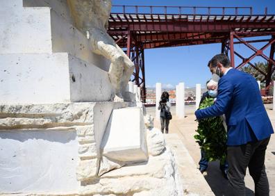 Imagen secundaria 1 - Historia de Almería | Laureles para las víctimas almerienses de Mauthausen