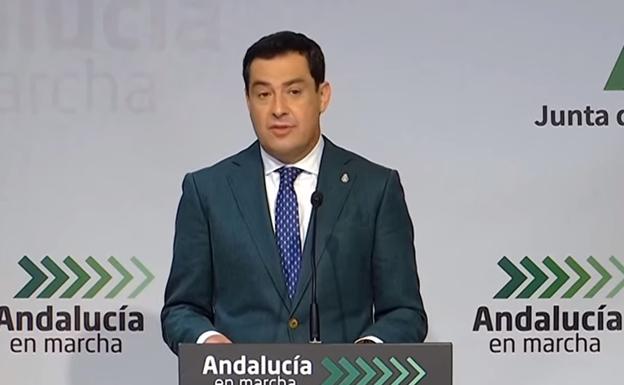 Moreno considera «un drama que no haya toque de queda» y abre la puerta al ocio nocturno en Andalucía