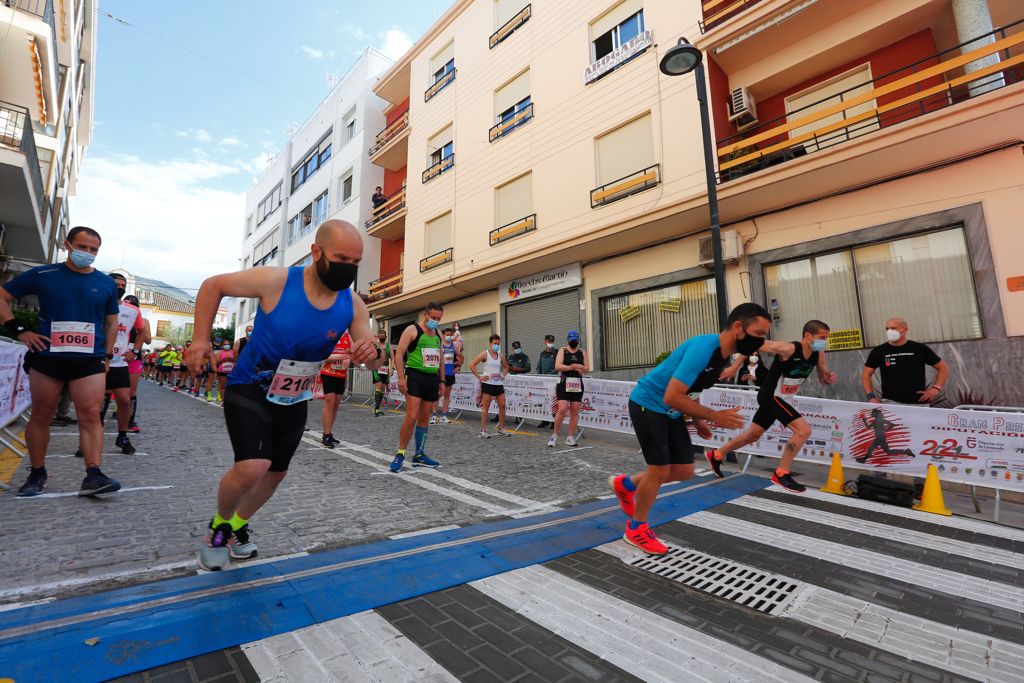 Javier Arcas y Cristina García se proclaman ganadores de la segunda prueba pandémica del circuito provincial, con un duro recorrido de 16,5 kilómetros