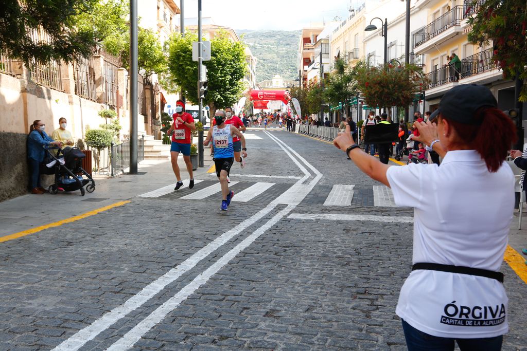 Javier Arcas y Cristina García se proclaman ganadores de la segunda prueba pandémica del circuito provincial, con un duro recorrido de 16,5 kilómetros