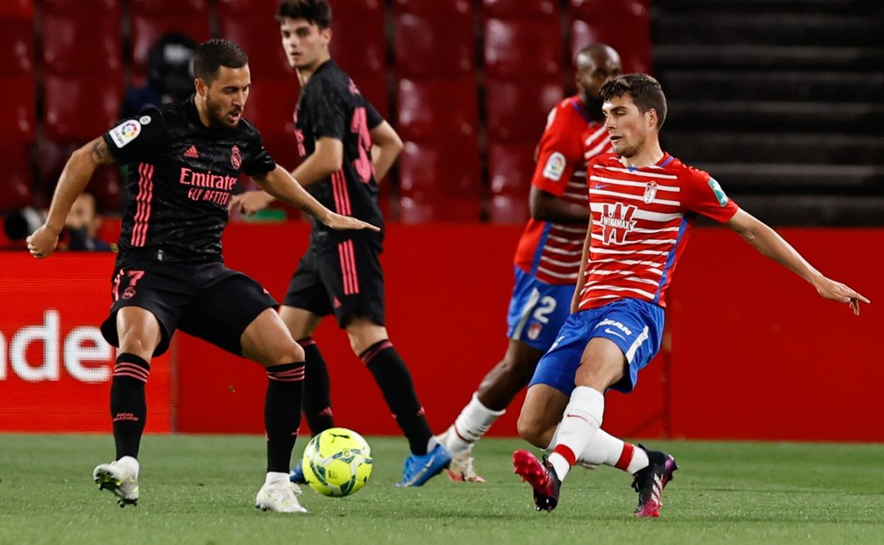 Soro entró al campo en la segunda parte del partido. 