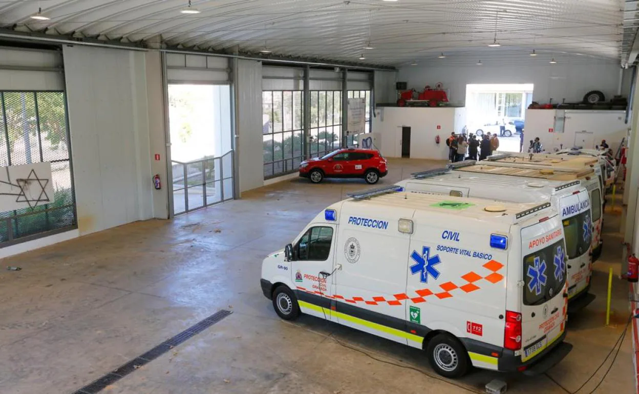 Ultiman el Parque Norte de Bomberos como segundo vacunódromo de Granada