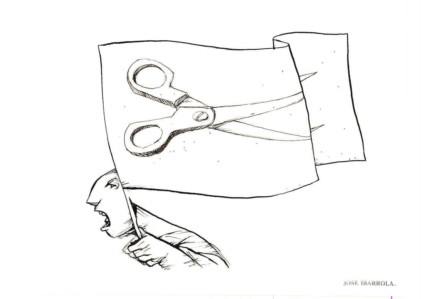 La Salle, perro y ladra