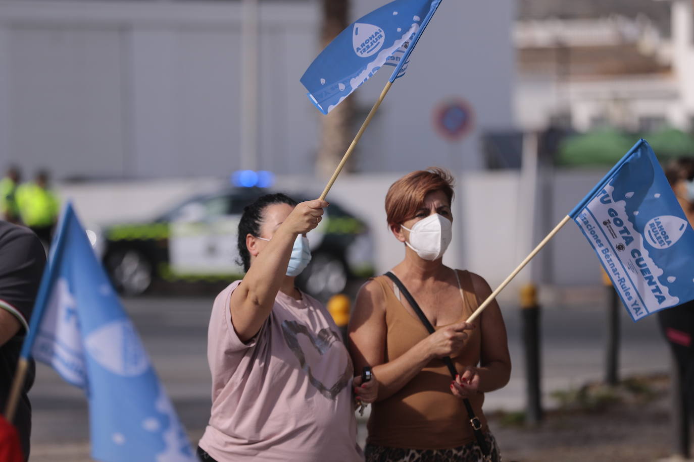 El sector agrícola almuñequero clama por las canalizaciones de la presa de Rules.