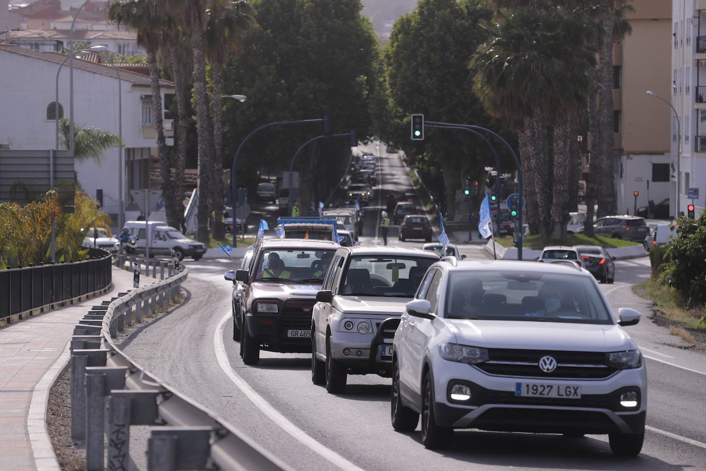 El sector agrícola almuñequero clama por las canalizaciones de la presa de Rules.
