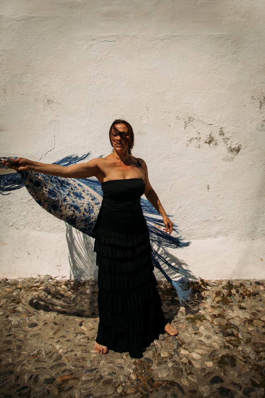 La bailaora del Sacromonte.