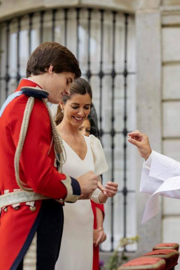 Momento de la ceremonia. 