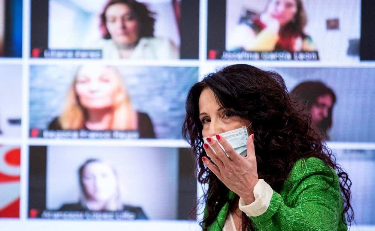 La consejera andaluza de Igualdad, Políticas Sociales y Conciliación, Rocío Ruiz. 
