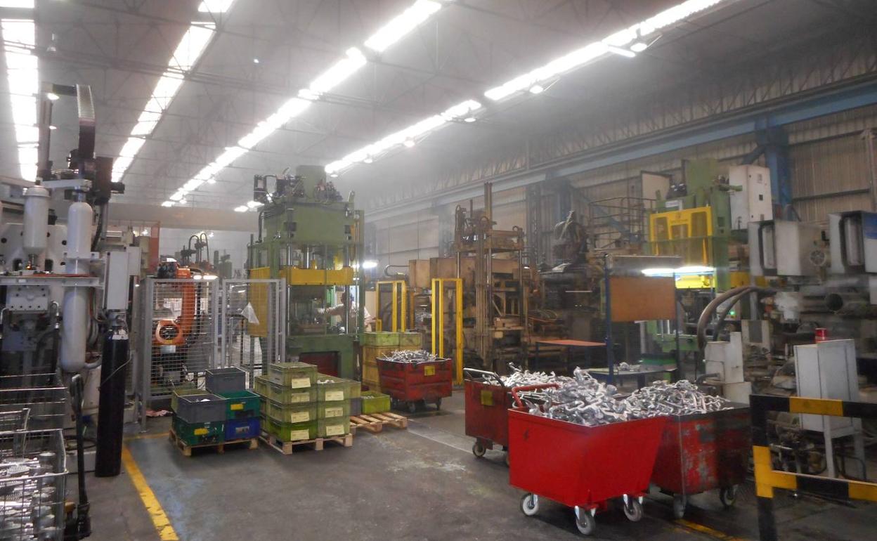 Interior de la planta de Mecacontrol. 