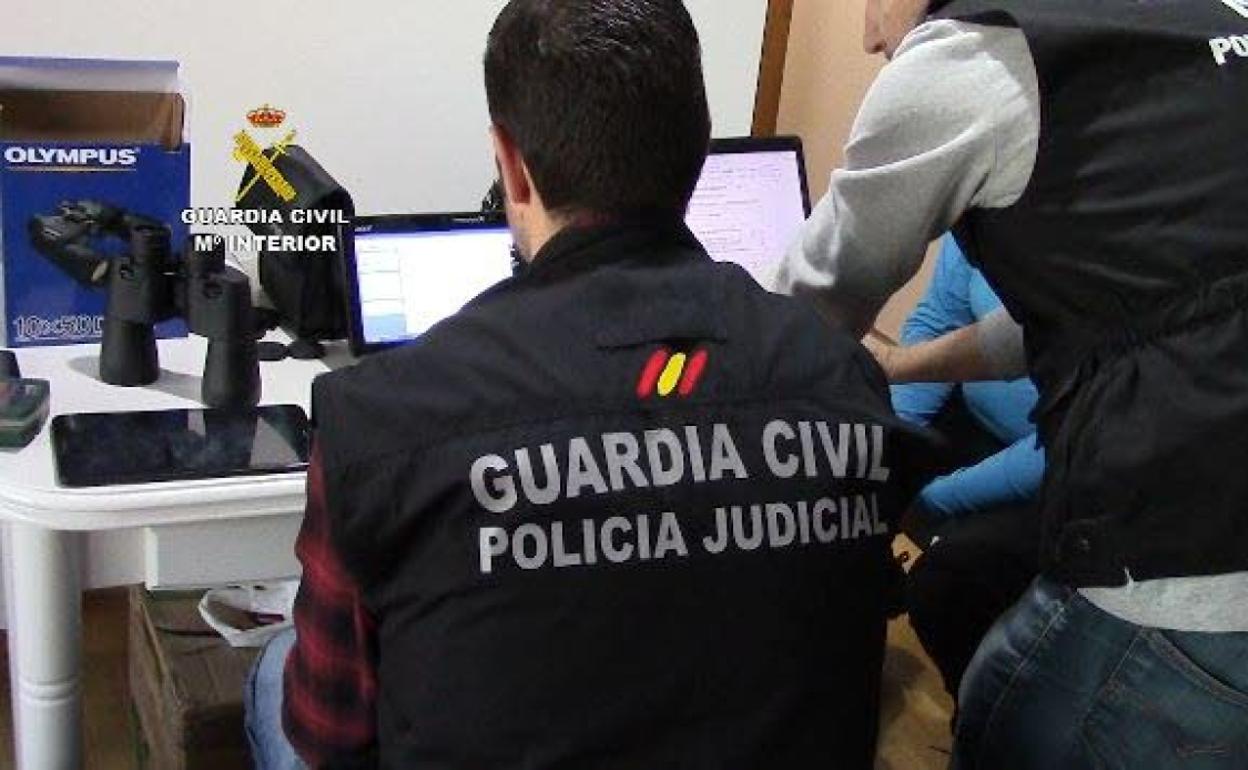 Policia judicial de la Guardia Civil lleva esta investigación.