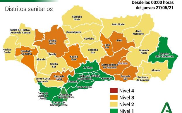 Consulta las medidas y restricciones en cada municipio de Andalucía este fin de semana