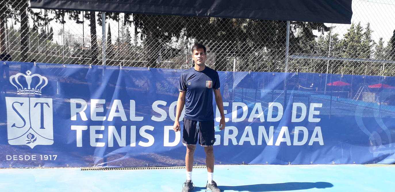 El boliviano Federico Zeballos, candidato a ganar el torneo Corpus. 