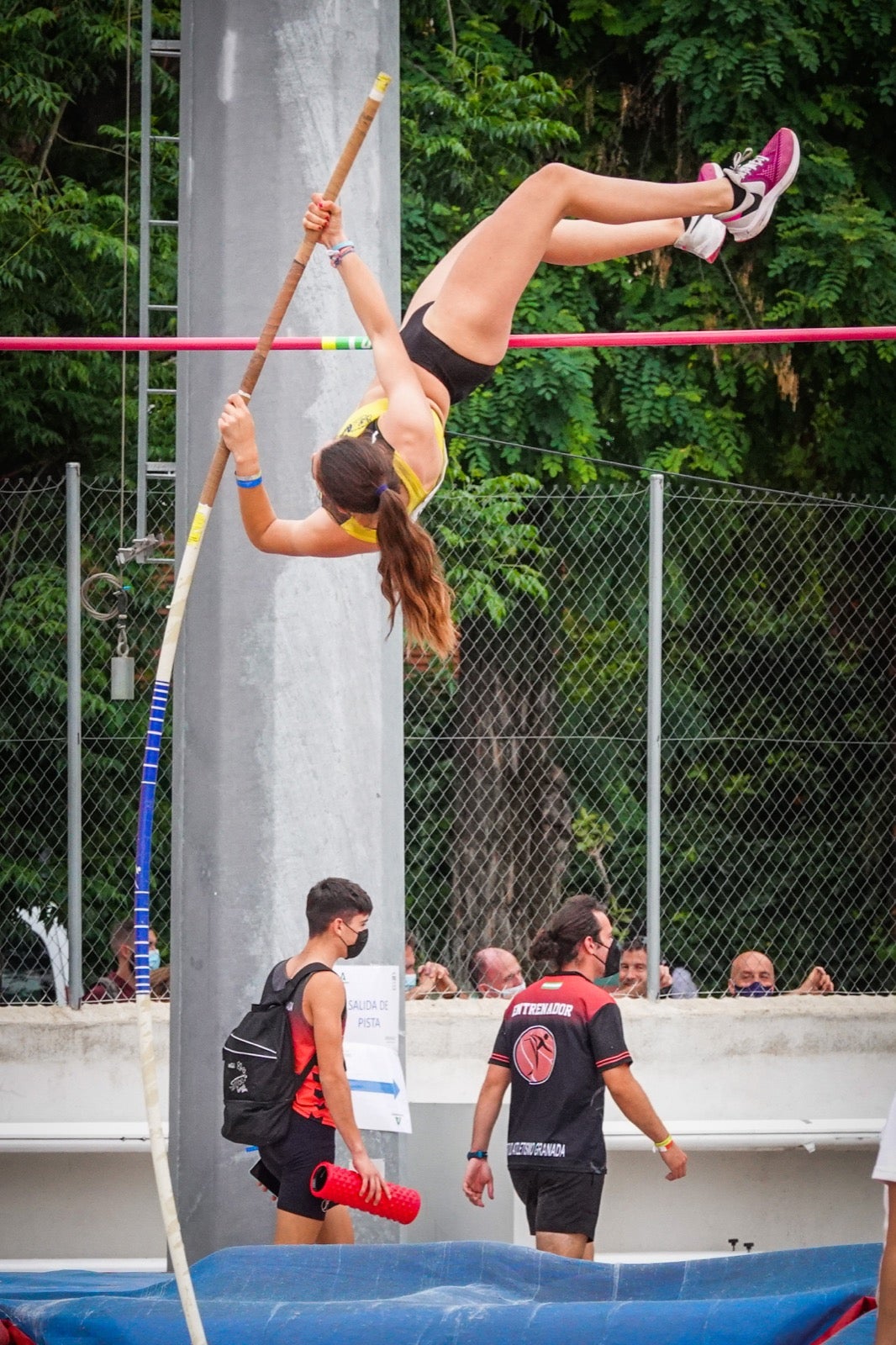 Gran jornada de atletismo en el estadio de la Juventud.