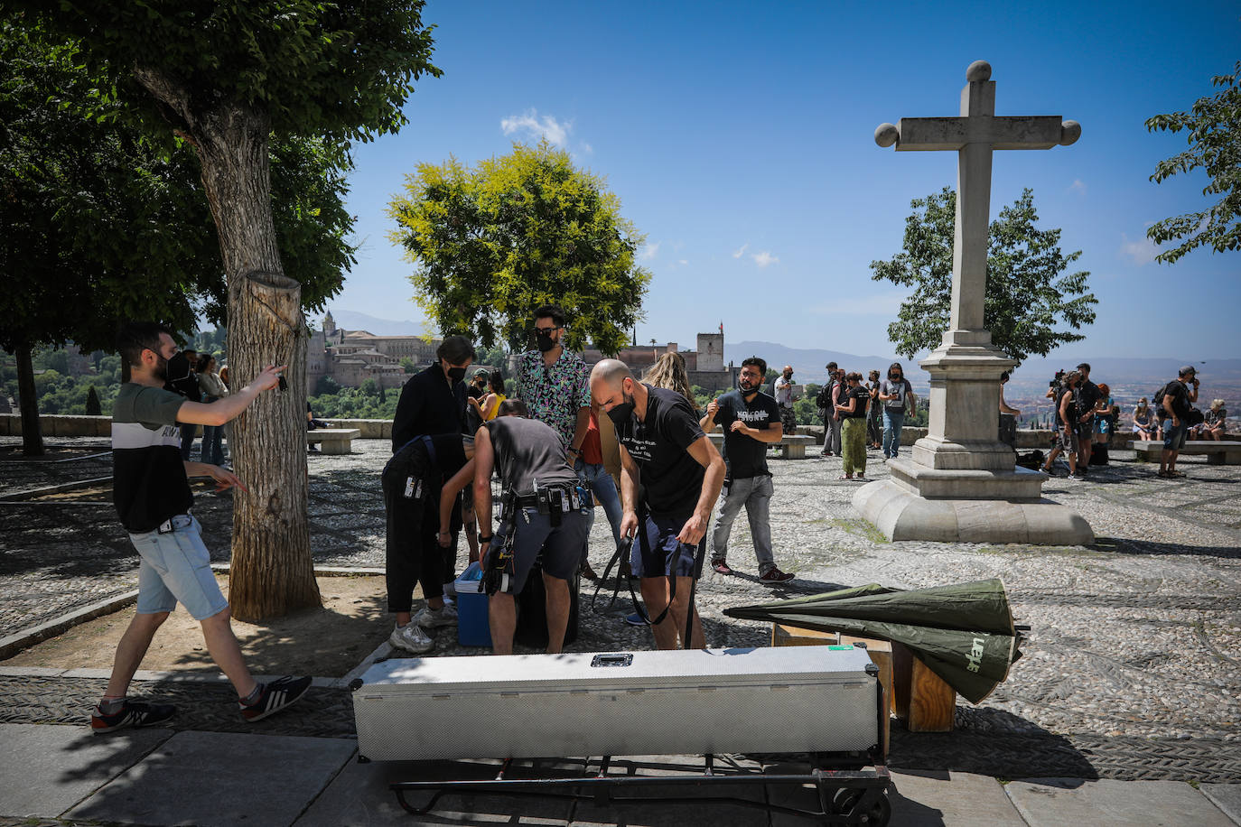 Fotos: Las imágenes del rodaje de &#039;La Unidad&#039; en Granada