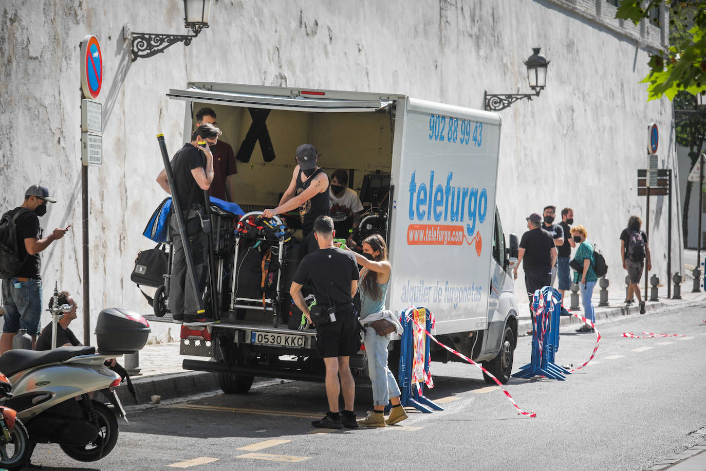 Fotos: Las imágenes del rodaje de &#039;La Unidad&#039; en Granada