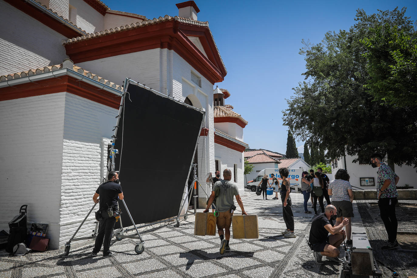 Fotos: Las imágenes del rodaje de &#039;La Unidad&#039; en Granada