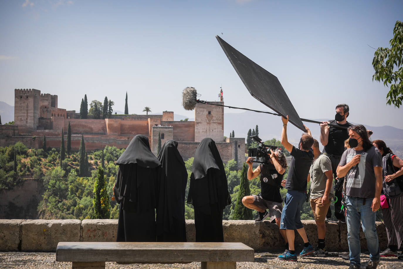 Fotos: Las imágenes del rodaje de &#039;La Unidad&#039; en Granada