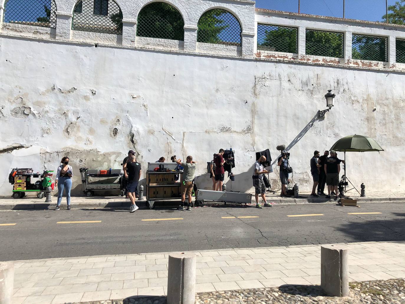 Fotos: Las imágenes del rodaje de &#039;La Unidad&#039; en Granada