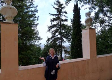 Imagen secundaria 1 - Tres imágenes de la segunda visita de Donna a Granada.