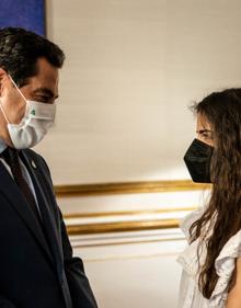 Imagen secundaria 2 - Cultura en Almería | Moreno recibe en San Telmo a la cantante pulpileña Laura Diepstraten