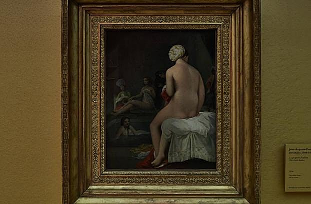 La pequeña bañista, de Ingres. 