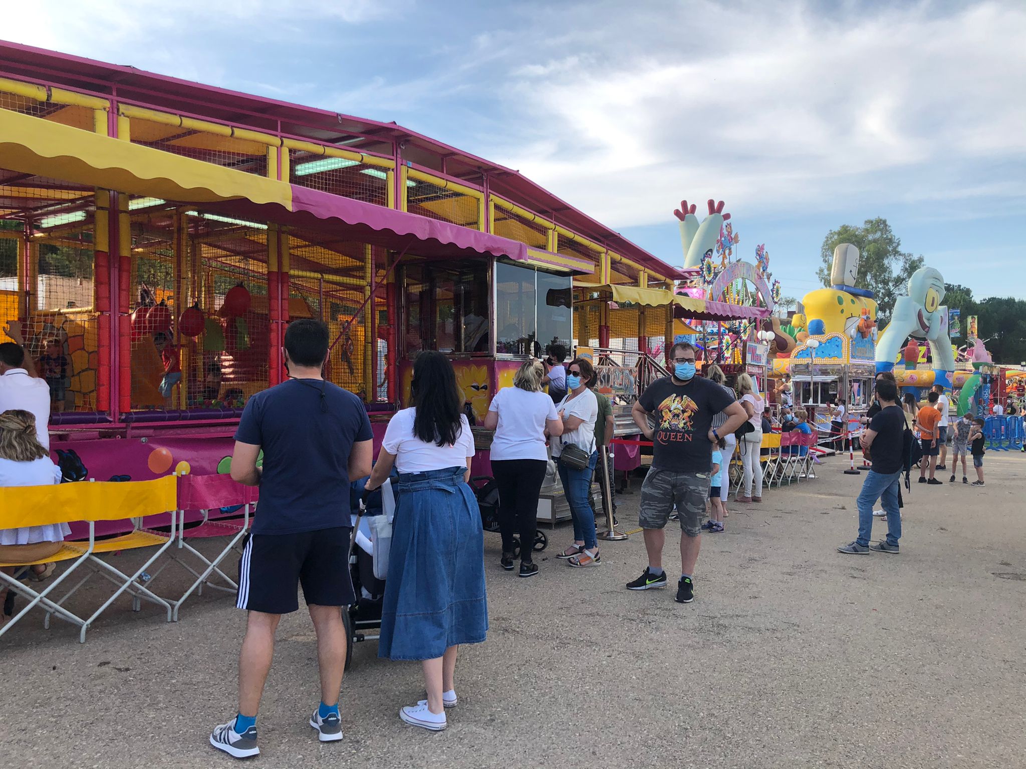 La ciudad vive una jornada festiva por la Virgen de la Capilla, cuya celebración se extenderá a lo largo del fin de semana