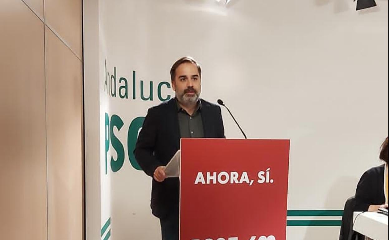 Jacobo Calvo, secrtario de organización del PSOE de Granada