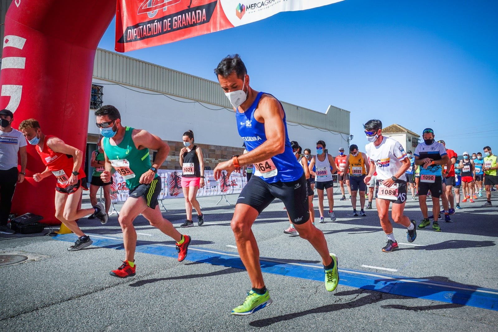 Cientos de corredores se dan cita en la Prueba de Fondo Ciudad de Dúrcal-Ruta de Boabdil