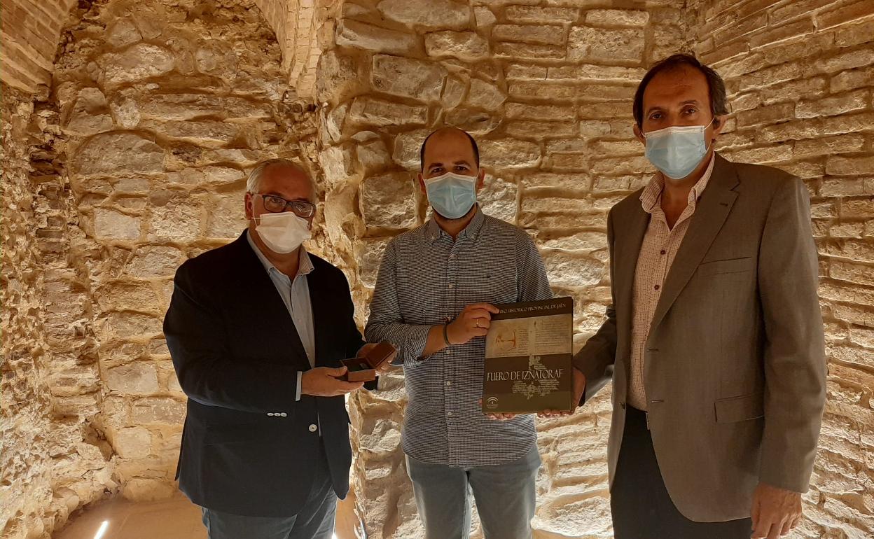 Jesús Estrella, Pascual Manjón y Juan del Arco. 