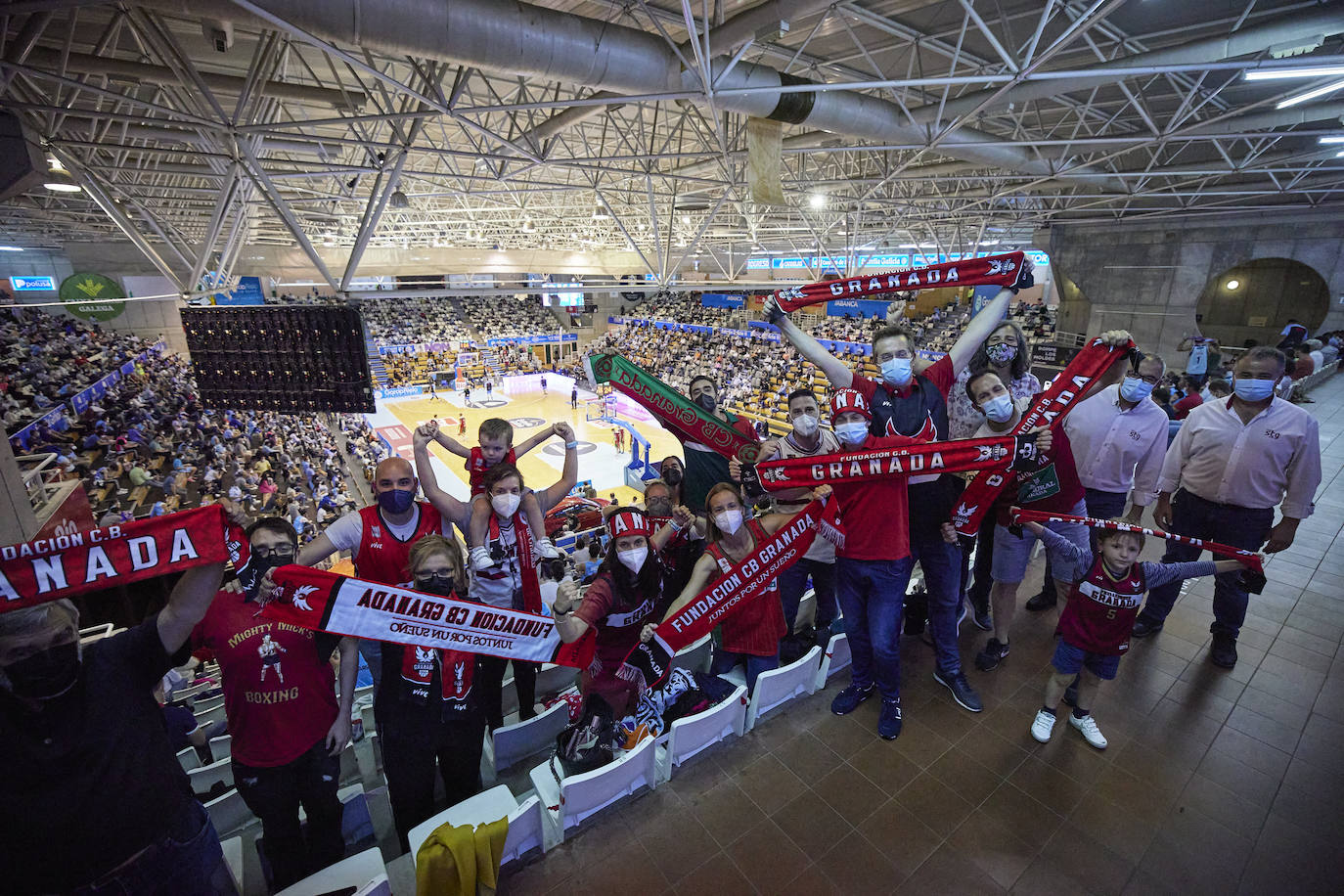 Los mejores momentos de la previa en Lugo, el partido y los momentos posteriores