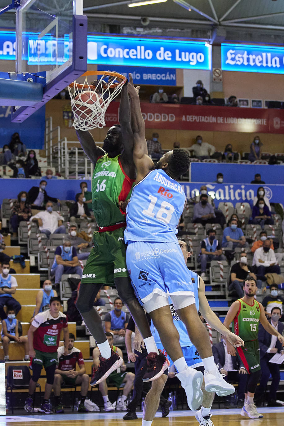 Los mejores momentos de la previa en Lugo, el partido y los momentos posteriores