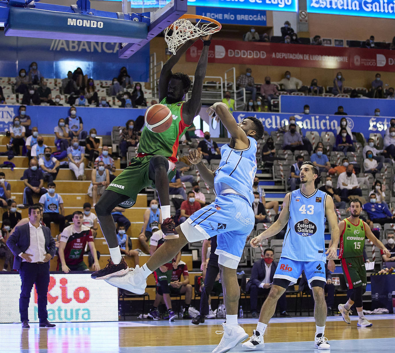 Los mejores momentos de la previa en Lugo, el partido y los momentos posteriores