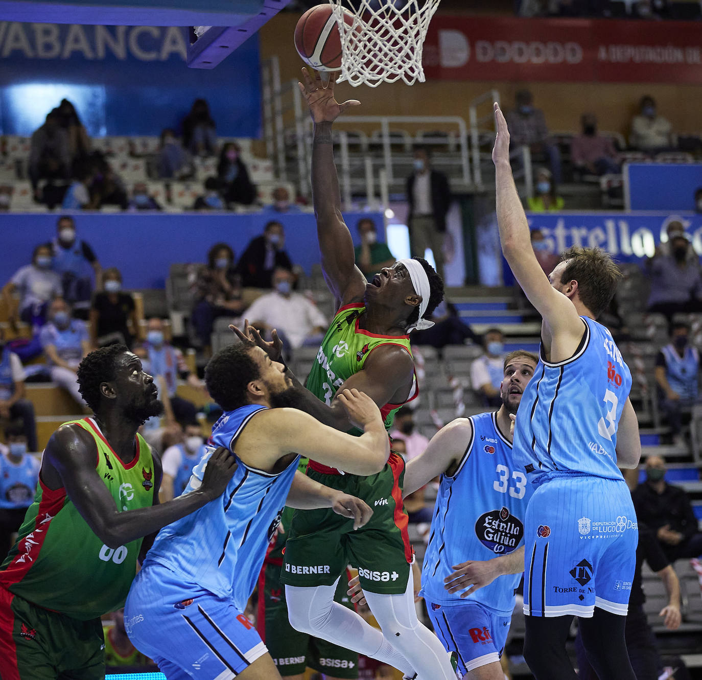 Los mejores momentos de la previa en Lugo, el partido y los momentos posteriores