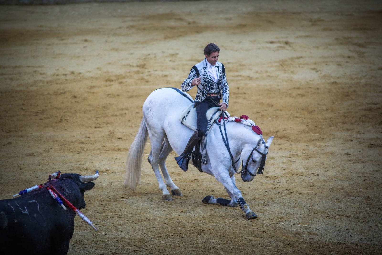 Pablo y Guillermo Hermoso de Mendoza, Puerta Grande en el primer festejo de la feria