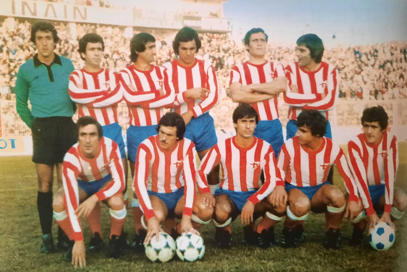 Once inicial presentado por la AD Almería en aquel partido ante el Atlético de Madrid. 