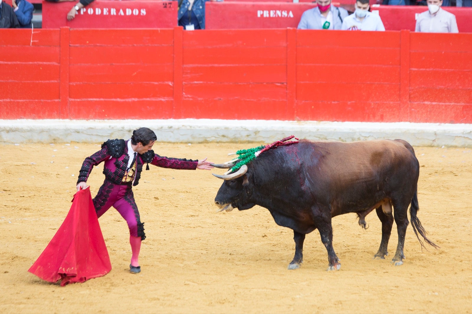 Segunda corrida de la feria taurina de Granada