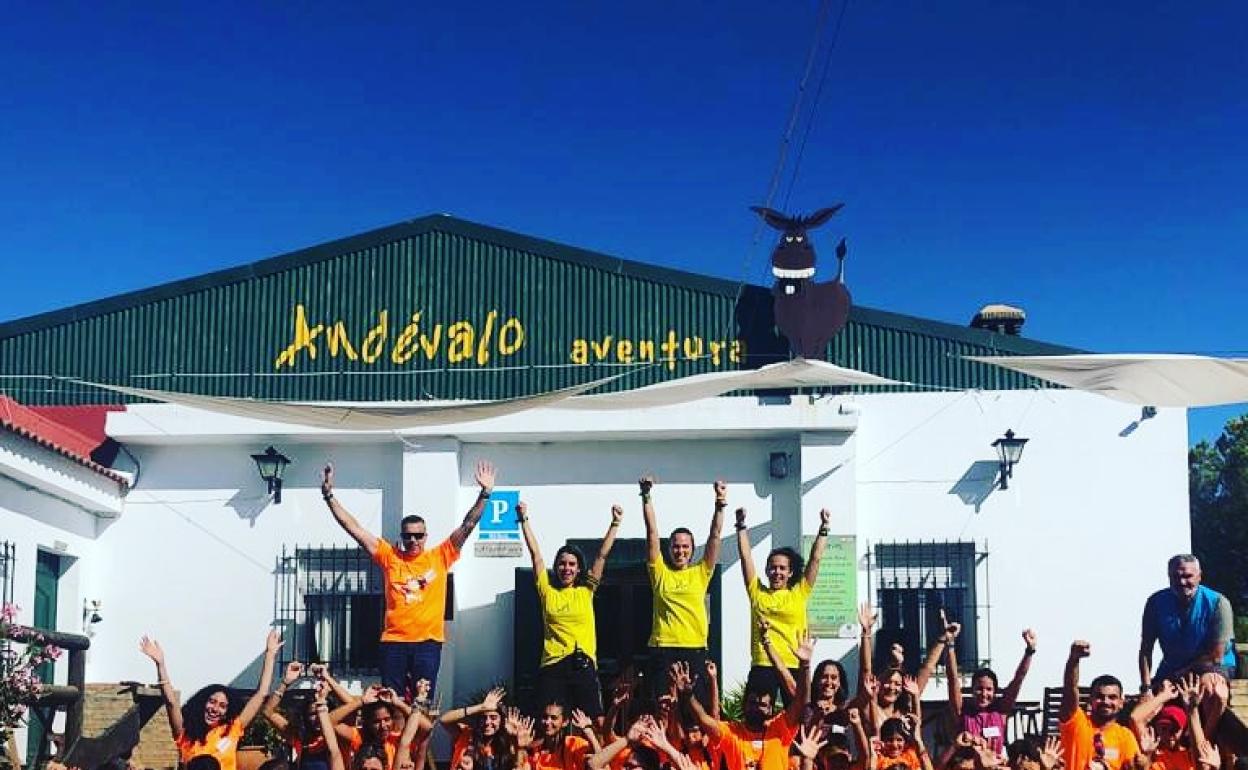 Clausura de la edición de 2019 del campamento.