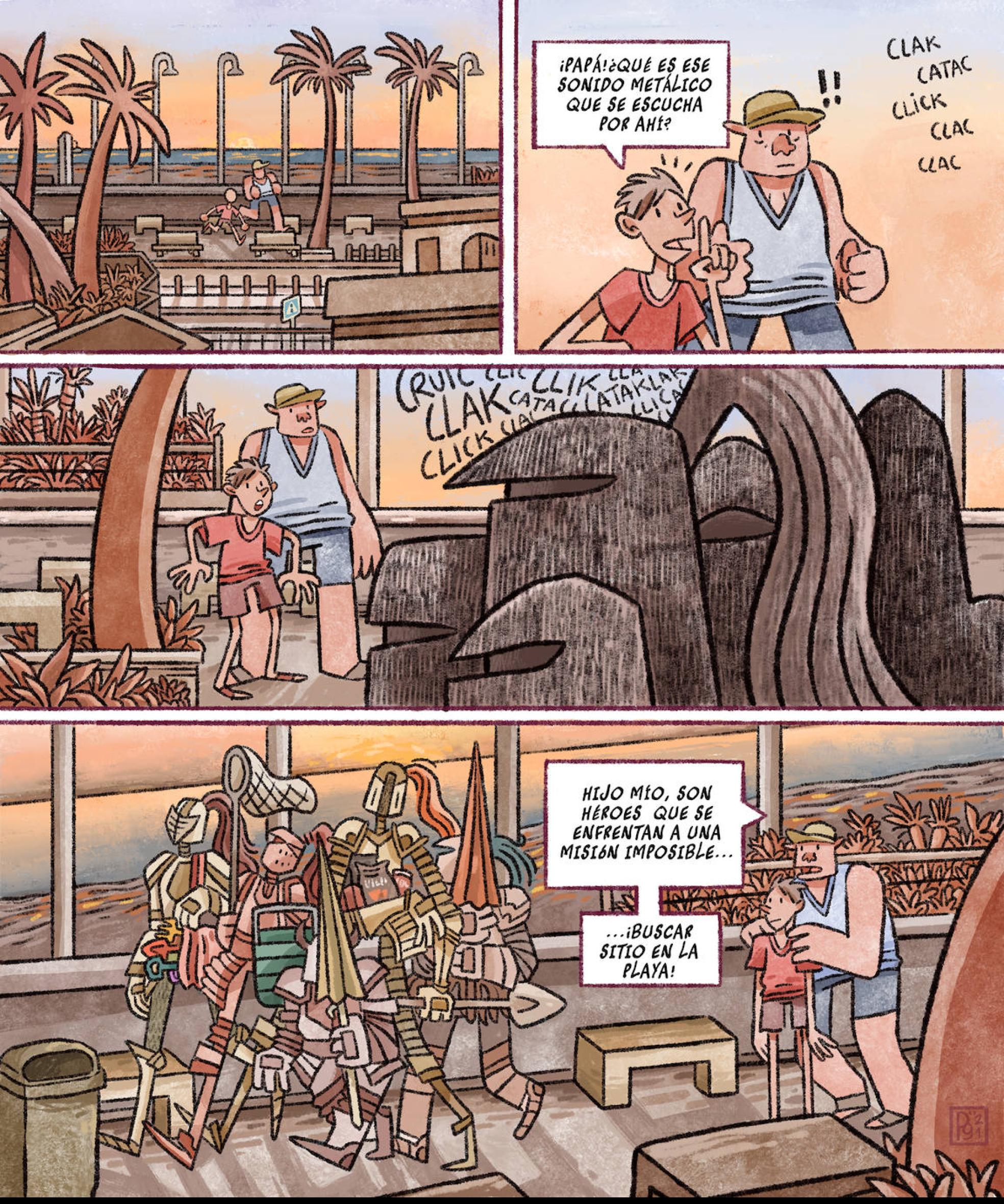 Los héroes de la playa